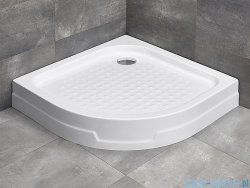 Radaway Brodzik półokrągły Rodos A 90x90 ze zintegrowaną obudową 4P99155-03