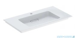 Geberit One CleanDrain Umywalka prostokątna z otworem na baterię 90x48cm KeraTect 505.006.00.1