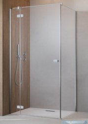Radaway Fuenta Kdj kabina 100x80cm lewa chrom połysk szkło przejrzyste 1384040-01-01L/1384051-01-01