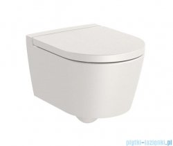 Roca Inspira Round Compacto Rimless miska wc podwieszana beżowa A346528650