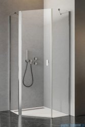 Radaway Nes Ptj kabina pięciokątna 90x80cm lewa szkło przejrzyste 10052000-01-01L/10052300-01-01