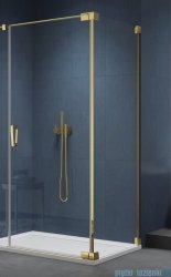 SanSwiss Cadura Gold Line ścianka boczna Cat2 80x200cm profile złote CAT20801207