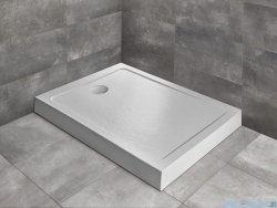 Radaway Doros F Compact Stone brodzik 120x70 biały SDRFP1270-05-04S