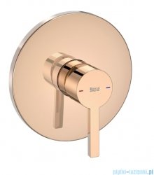 Roca Naia bateria prysznicowa podtynkowa Rose Gold EVERLUX-PVD A5A2B96RG0