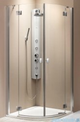 Radaway Essenza PDD kabina 90x90 szkło przejrzyste + brodzik Delos A + syfon