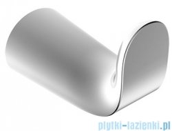 Omnires Saco haczyk pojedynczy chrom/biały SA54110CRB