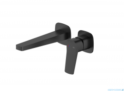 KFA MALAGA BLACK bateria umywalkowa podtynkowa czarny 4529-810-81