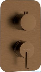 Deante SILIA Element zewnętrzny do BOXa mieszaczowego brąz szczotkowany BXY_CQSM