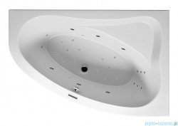 Riho Lyra/Aryl wanna asymetryczna 153,5x100,5cm z hydromasażem JOY lewa B022007005