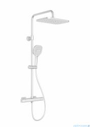 KFA MALAGA WHITE deszczownia z baterią termostatyczną biały 5756-910-44