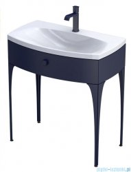 Oristo Louis szafka z umywalką 81x55x47 granatowy mat OR50-SD1S-82-14/UME-LU-82-92
