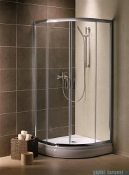 Radaway Premium Plus A Kabina półokrągła 80x80 brązowe 30413-01-08N