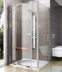 Ravak Pivot PPS ścianka prysznicowa 100cm satyna transparent Anticalc 90GA0U00Z1