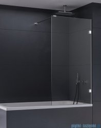 New Trendy Eventa Parawan nawannowy 100x150 cm z wspornikiem prostopadłym przejrzyste EXK-6998-WP