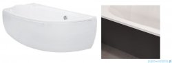 Piramida Obudowa czarny mat do Wanny Mini 150x70 Lewa OAM-150-MNLC
