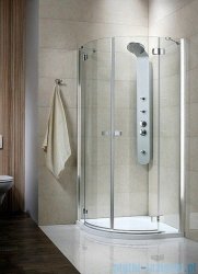 Radaway Kabina prysznicowa Fuenta PDD E 90x80 szkło brązowe 381005-08N