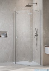 Radaway Essenza 8 Brushed Nickel Ptj kabina pięciokątna 90x90cm prawa szczotkowany nikiel 10490000-91-01R/10490200-01-01