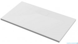 Excellent Zero Brodzik 140X80  prostokątny z pokrywą biały