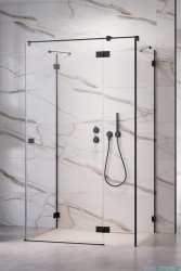 Radaway Essenza Pro Black Kdj+S kabina 100x110x100cm prawa czarny mat/szkło przejrzyste 10097311-54-01R/10098100-01-01/10098100-01-01