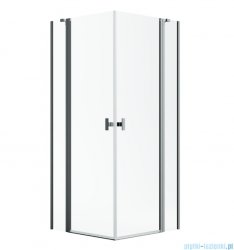 Radaway Nes Kdd II Brushed GunMetal kabina 90x80cm szczotkowany grafit 10031090-92-01L/10031080-92-01R