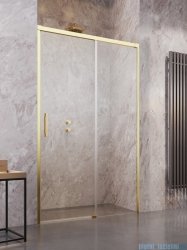 Radaway Idea Gold DWJ drzwi wnękowe 160cm prawe złoty połysk/szkło przejrzyste 387020-09-01R