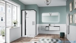 Novellini Glax 1 2.0 kabina standard 100x80 lewa czarna G21A198SMFL-1HH