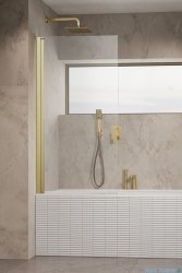 Radaway Nes Pnj Brushed Gold parawan nawannowy 70cm lewy szczotkowane złoto 10011070-99-01L