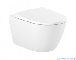 Roca Ona miska WC wisząca Rimless biała SUPERGLAZE A346687S00