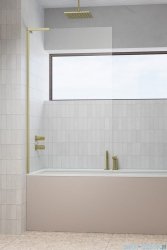Radaway Modo SL Brushed Gold Pnj parawan nawannowy 90cm lewy szczotkowane złoto 10316090-99-01L