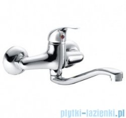 KFA BARYT Bateria umywalkowo-zlewozmywakowa ścienna dł. wylotu 200 mm chrom 550-910-00