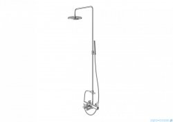 Kohlman Dexame Zestaw prysznicowo-wannowy QW277D