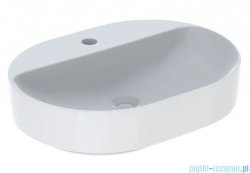 Geberit VariForm Umywalka owalna z półką, bez przelewu 60x45cm 500.778.01.2