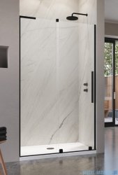 Radaway Furo SL Black DWJ drzwi 100cm lewe czarny mat/szkło przejrzyste 10307522-54-01L/10110480-01-01