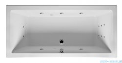 Riho Lugo wanna prostokąta 180x80cm z hydromasażem FLOW lewa B133011005