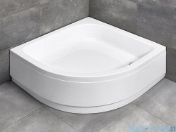 Radaway Samos A Brodzik półokrągły 90x90 bez obudowy 4S99300-03B 