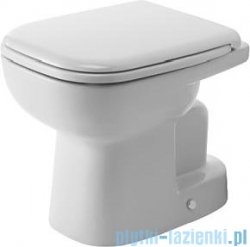 Duravit D-Code miska toaletowa stojąca lejowa do niezależnego dopływu wody odpływ pionowy 350x480 mm 211001 00 002
