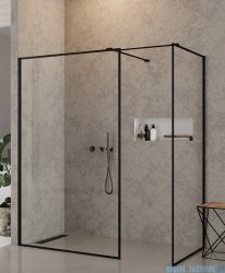 New Trendy New Modus Black Walk-In 140x90x200cm przejrzyste EXK-0119