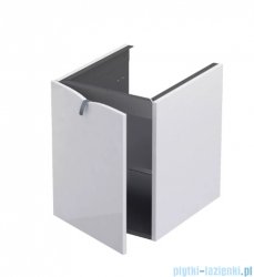 Oristo Siena szafka niska lewa 40x50x45cm Biały połysk OR45-SN1D-40-1-L