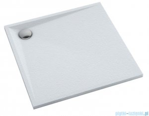 Schedpol Schedline  Libra White Stone brodzik kwadratowy 80x80x3cm 3SP.L1K-8080/B/ST