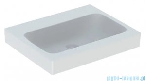 Geberit iCon Umywalka ścienna bez otworu na baterię bez przelewu 60x48 cm KeraTect 124061600