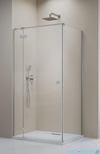 Radaway Essenza 8 Brushed Nickel Kdj kabina 110x80cm lewa szczotkowany nikiel 10480712-01-01L/10470337-91-01L/10113080-01-01