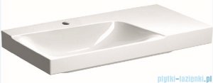 Geberit Xeno 2 Umywalka ścienna z półką po prawej stronie 90x48 cm KeraTect 500.533.01.1