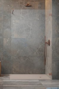 Radaway Essenza Pro Brushed Copper 145x200 kabina Walk-in szczotkowana miedź 10103145-93-01 