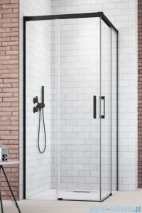 Radaway Idea Black Kdd kabina 70x100cm czarny mat/szkło przejrzyste 387065-54-01L/387062-54-01R