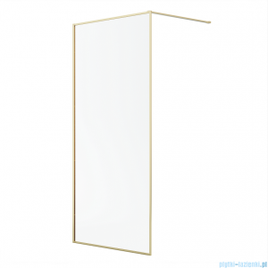 Radaway Modo F II Gold kabina Walk-in 60x201cm Złoty połysk szkło przejrzyste 10409064-09-01
