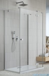 Radaway Essenza Brushed Nickel Kdj+S kabina 90x80x90cm prawa szczotkowany nikiel 1384050-01-01/1385021-91-01R/1384050-01-01