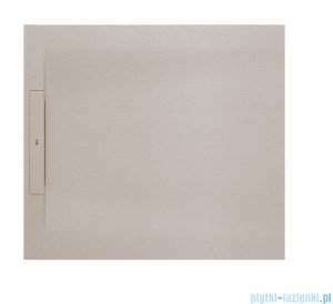 Roca Pyros 90x90cm brodzik kwadratowy kompozytowy STONEX beżowy AP90138438403650