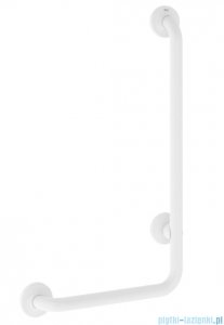 Roca Dostępna Łazienka Uchwyt ścienny kątowy Biały 43 cm A816907009