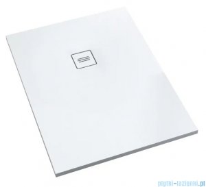Schedpol Schedline Protos Smooth White  brodzik półokrągły 100x80x3,5cm 3SP.P1P-80100-M1