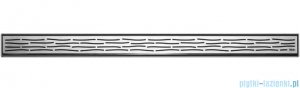 Tece Ruszt prosty Organic ze stali nierdzewnej Tecedrainline 100 cm stal szczotkowana 6.010.61